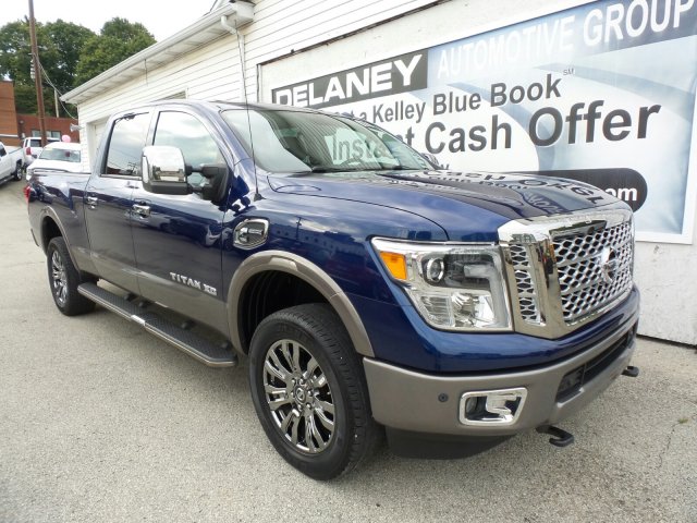 Pre-owned 2016 Nissan Titan Xd Platinum Reserve Crew Cab Pickup In 